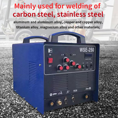220V 등급 입력 인버터 제어 AC DC TIG 웰더 WSE250 공기 냉각 모터