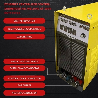 이더넷 통신 모듈 380V 480V 전압을위한 잠수 활 용접 기계 MZ1000