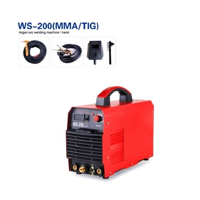 WS-200 6.3KVA 220V IGBT 인버터 TIG/MMA 미니 웨이더 다양한 응용 프로그램에 적합