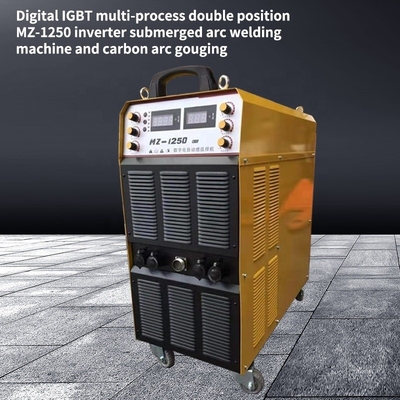 강도 부하 작업 디지털 IGBT 모듈 인버터 MZ-1250 잠수 활 용접 기계