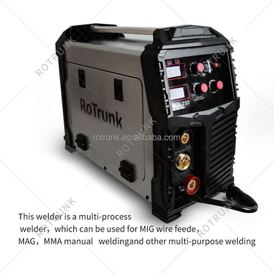 맞춤형 OEM 지원 MIG 250 3 in 1 MMA / MIG / MAG 용접용 용접 인버터 기계