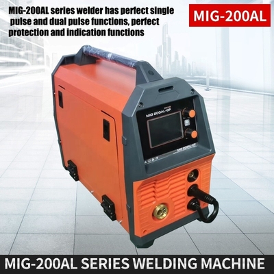 LCD IGBT 인버터 200 Amp Mig/tig/mma Mig 펄스 용접 기계 MIG200AL 용접 철