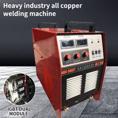 최대 부하 전력 용량 25KVA 500Amp 철강 구조용 산업 MIG 용접기