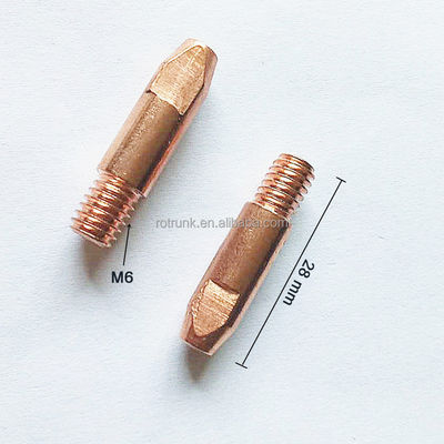 1.0mm 구리 접착 톱은 24KD CO2 MIG 타치 노즐 보호기 포함
