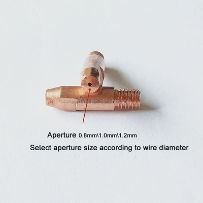 1.0mm 구리 접착 톱은 24KD CO2 MIG 타치 노즐 보호기 포함