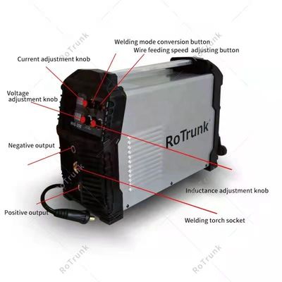 3 in 1 Mig 250 Amp IGBT 용접 기계 인버터 110v 마이크로 와이어 용접 인버터 200A