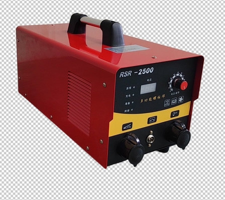 RSR-2500 콘덴시터 스터드 용접 기계, 60%의 듀티 사이클과 1000W 등급 용량