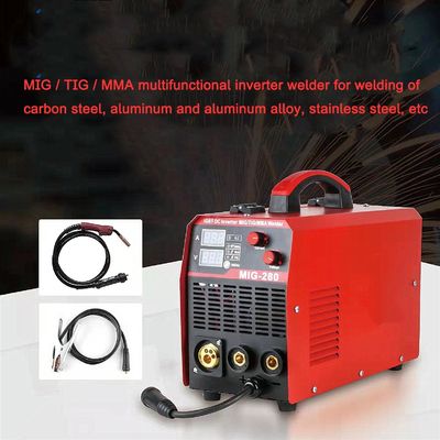 MIG280 ARC 용접기 MIG 용접기 다기능 IGBT 4in1 인버터 50/60HZ IP21S