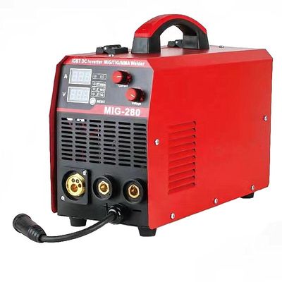 MIG280 ARC 용접기 MIG 용접기 다기능 IGBT 4in1 인버터 50/60HZ IP21S