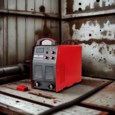 펄스 주파수 50/60 HZ 500Amp 등급 출력 전류 MMA-500D 산업 용접 시스템