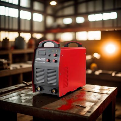 펄스 주파수 50/60 HZ 500Amp 등급 출력 전류 MMA-500D 산업 용접 시스템