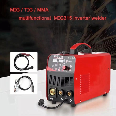 조작 용이성 MIG315 휴대용 IGBT 용접 인버터 등급 출력 전압 MIG 65 V