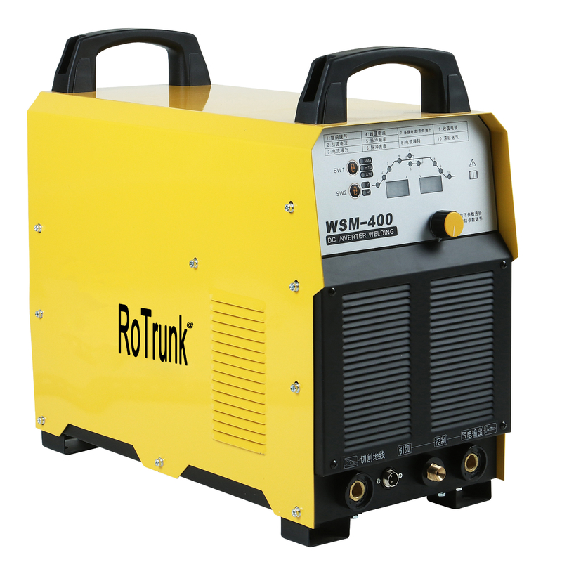 맞춤형 지원 OEM WSM-400 듀얼 모듈 IGBT DC 펄스 아르곤 TIG 용접 기계