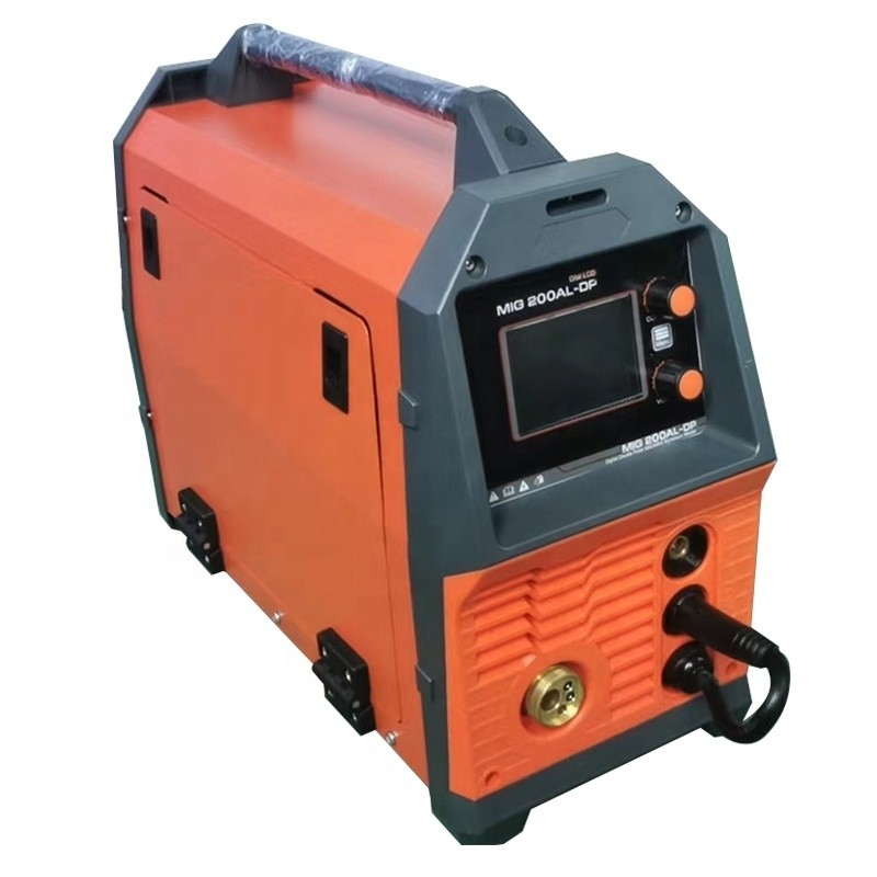 LCD IGBT 인버터 200 Amp Mig/tig/mma Mig 펄스 용접 기계 MIG200AL 용접 철