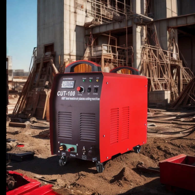 570X296X530mm IGBT Air CUT 100 고급 듀얼 모듈 플라즈마 커터 조작이 쉽고