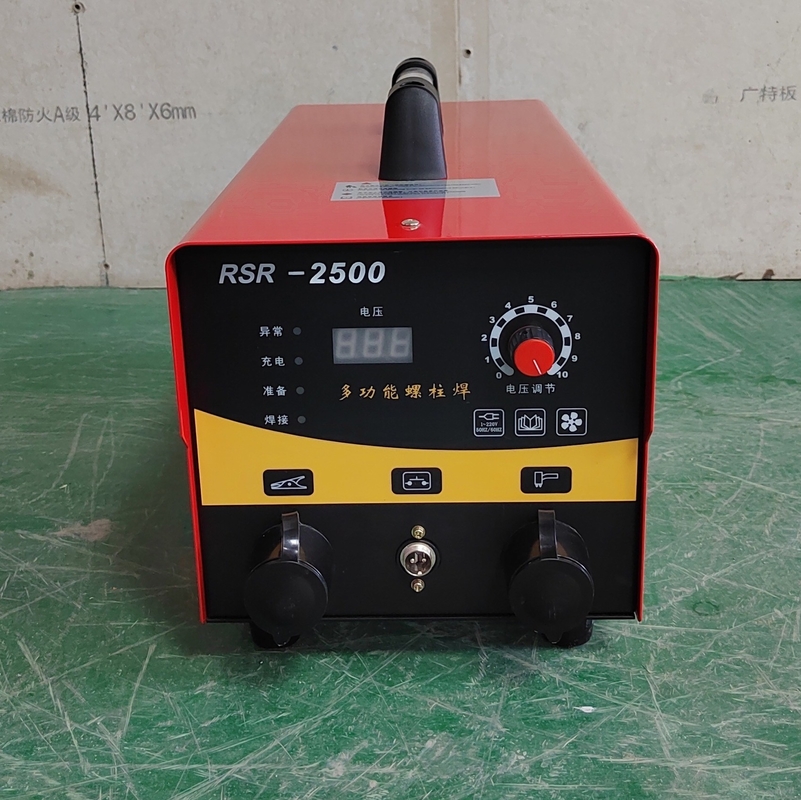 RSR-2500 콘덴시터 스터드 용접 기계, 60%의 듀티 사이클과 1000W 등급 용량