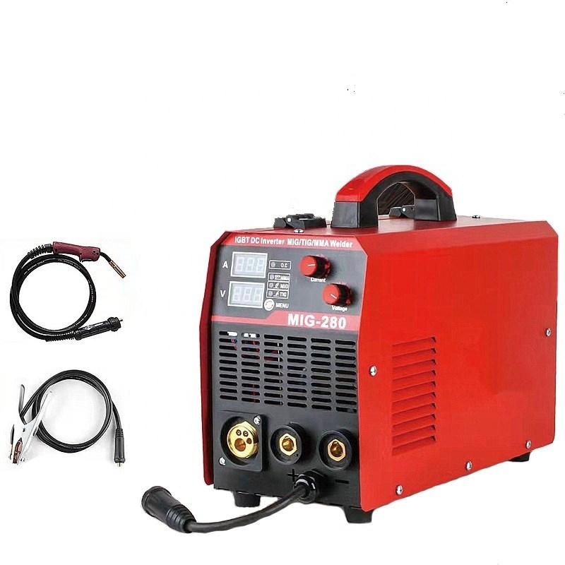 MIG280 ARC 용접기 MIG 용접기 다기능 IGBT 4in1 인버터 50/60HZ IP21S